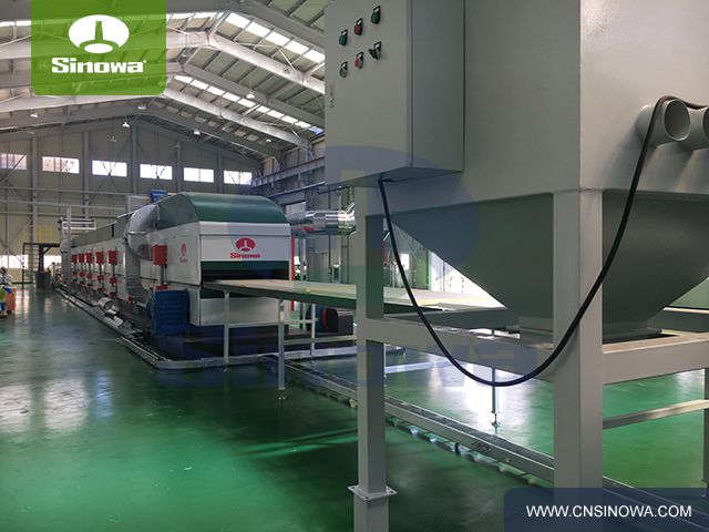 continuous pu insulation board production line