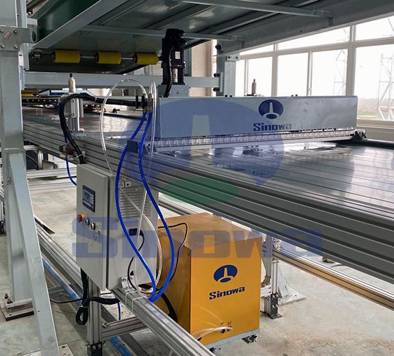 Customized Discontinuous PU Sandwich Panel Production Line,Sinowa