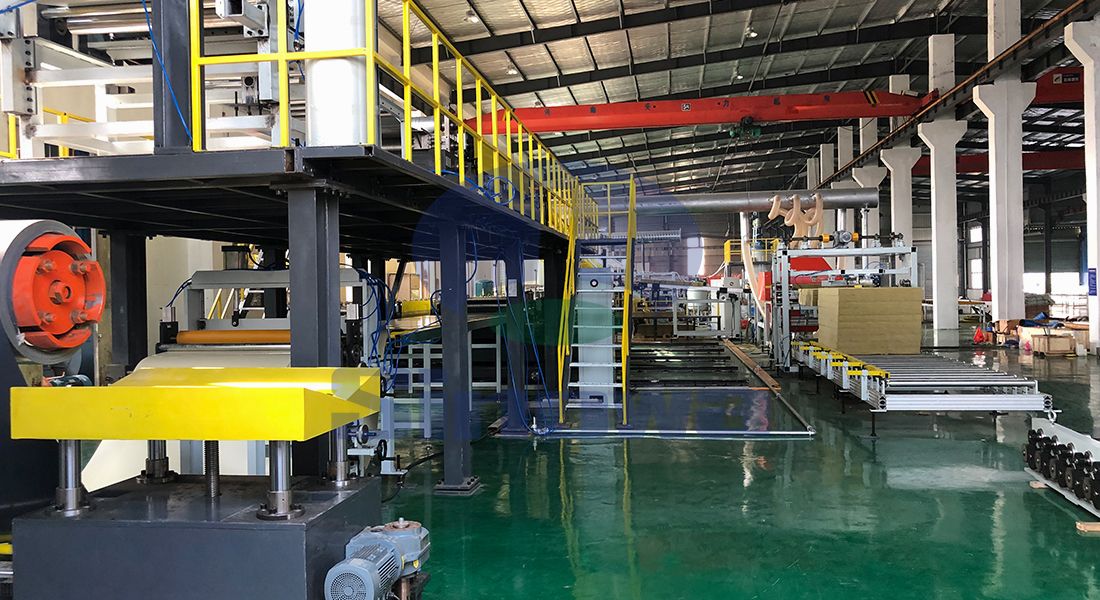 Automatic Production Machine For Rock Wool Panel