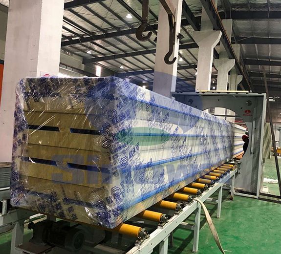 High-quality Rock Wool Foam Sandwich Panel Machine,Sinowa