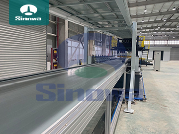 PU линия по производству сэндвич панелей