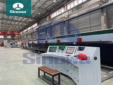 Полиуретан линия по производству сэндвич панелей