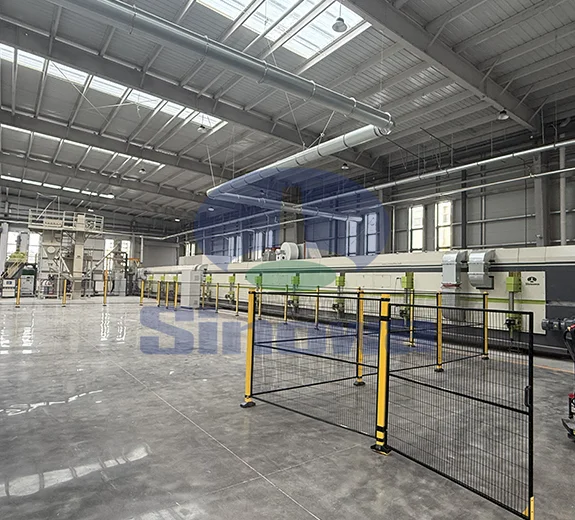 聚氨酯/酚醛软面层保温板生产线